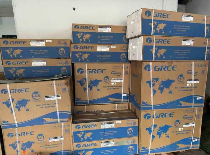 Remote Control Fast Cooling and Heating 24000 Btu 2Ton 3P Gree Airconditioner Air Conditioner for sale to USA/EUROPE/AFRICA/UAE
