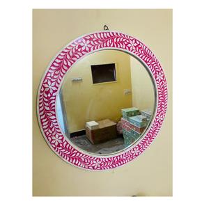 Classic Quality Handmade Bone Inlay Wall <b>Mirror</b> High Quality Mother Pearl Inlay Decorative Frame Modern Style for Home Decor - Product Image 6