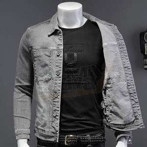 Vestes en jean de moto pour hommes, vente en gros, meilleure vente, veste en jean de moto de haute qualité pour hommes - Product Image 6