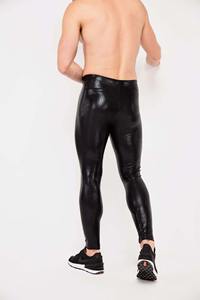 Mallas para correr para hombre, mallas deportivas para hombre, gimnasio, entrenamiento físico, secado rápido, negro, Metalik, mallas de piel de serpiente, pantalones para correr informales - Product Image 6