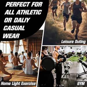 Chaleco deportivo de malla para hombre, camiseta sin mangas transpirable para entrenamiento de gimnasio, ropa deportiva de secado rápido para entrenamiento de correr - Product Image 6