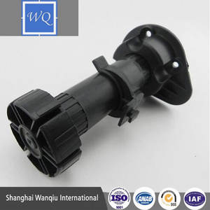 WQ 120MM PP pieds réglables cuisine nivellement <span class=keywords><strong>pied</strong></span> matériel réglable jambe armoire nivellement pieds - Product Image 2