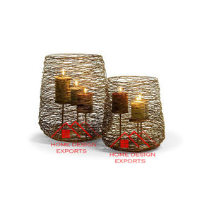 Candelabro Moderno para Decoración de Centros de Mesa en Bodas, Portavelas Único para Velas de Té - Product Image 3