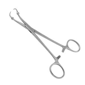 Pinzas de Toalla Manuales de Acero Roeder de la Mejor Calidad, Grado Médico, 13 cm, 15 cm, Mordazas de Bola, Instrumento Quirúrgico - Product Image 5