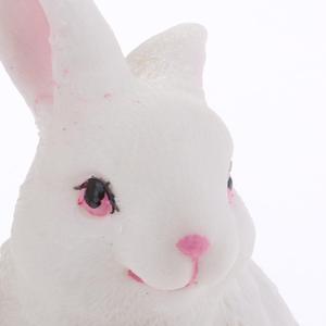 ชุดรูปปั้นกระต่าย2สีเหมือนจริงรูปปั้นในสวนราคาไม่แพงรูปปั้นกระต่ายคู่แกะสลักสไตล์ที่กำหนดเองได้ - Product Image 2