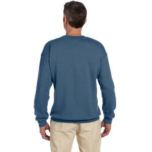 Sweat-shirt à col rond en molleton de coton pour homme Bleu royal Coupe classique Sweat-shirt à col rond pour adulte - Product Image 5