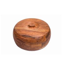 Boîte de rangement pour épices et fruits secs en bois de qualité supérieure avec couvercle au meilleur prix - Product Image 1