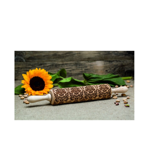 Rodillo de madera con rodillo de madera en relieve y uso de tamaño personalizado para cockise y venta caliente - Product Image 6