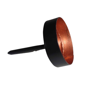 Ensemble décoratif de Noël de 3 lumières en fer avec porte-bâton bougeoir de couleur noir mat pour décor de table fait à la main en vrac - Product Image 2