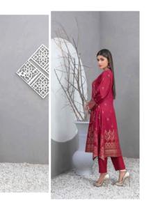 Haute qualité dames Salwar Kameez vêtements hiver agrafe Broshia Banarsi tissu inde Pakistan Style haute qualité d'exportation islamique - Product Image 4