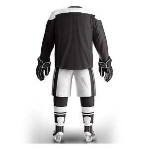 Uniforme de hockey sur glace sur mesure OEM de haute qualité, respirant, antibactérien, 100% polyester, nouvelle arrivée - Product Image 2