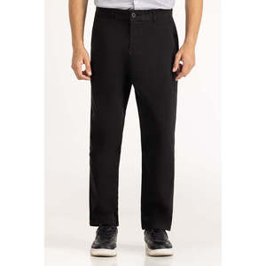 Pantalones Chino de Corte Regular, Cintura Media, Diseño Recto, con Cierre Decorativo, Lavado de Color Disponible, Tallas XL y 3XL, Ligeros - Product Image 4