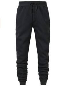 Dernières Custom Logo Coton Poche Zippée Hommes Joggeurs pantalons de Survêtement Slim Fit Gris Gym Joggers Pantalon Hommes de Femmes de Gros - Product Image 2