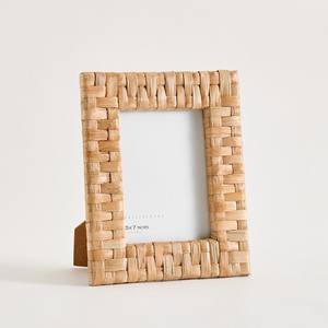 Cadre photo vintage en jacinthe d'eau fabriqué au Vietnam | Cadre photo naturel fait à la main 100% écologique pour la décoration de table à la maison - Product Image 2