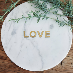 Plateau en marbre de style moderne Décoration intérieure élégante pour Noël et les occasions festives pour servir et offrir - Product Image 1