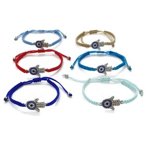 LuckyGuard Macrame Metal Eye Warder Pulsera - Product Image 4