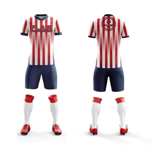 Best Quality Custom Design Breathable Comfort Soccer Jersey Uniform Sets OEM Service for Youth Men Players Automated Cutting - Product Image 1