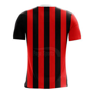 Camiseta de fútbol hecha en fábrica, camiseta de fútbol ligera teñida lisa, camiseta de fútbol al por mayor - Product Image 2