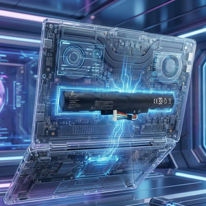 Batteria agli Ioni di Litio di Ricambio 14.8V/2200-2600mAh per Acer E5/F5/E15 Compatibile con AS16A5K/AS16A7K/AS16A8K-Nera - Product Image 4