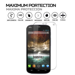 Protection d'écran antichoc Wiko Darkfull, accessoire mobile durable et absorbant les chocs - Product Image 2