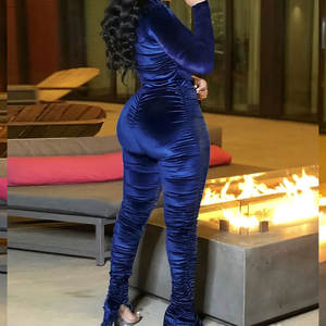 OEM <b>Women's</b> Plus Size <b>Velour</b> Hoodie Jogger <b>Tracksuit</b> 100% Cotton Breathable Customizable Design for Winter - Product Image 5