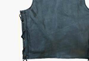 Chaleco de Motociclista de Alta Calidad, Personalizado, a la Moda, Elegante, Chaleco de Cuero para Hombre y Mujer - Product Image 4