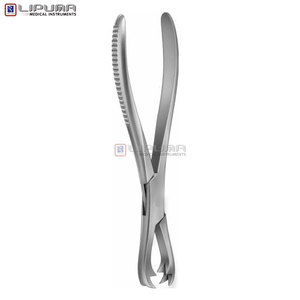 Pince de maintien d'os Fergusson 12mm 205mm 8 1/8 "procédures orthopédiques chirurgicales Grip Instruments médicaux de conception en acier inoxydable - Product Image 4