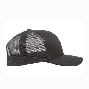 Gorra de camionero unisex de 5 paneles, sombrero de moda de espuma de malla con logotipo personalizado, ropa informal con diseño de tela poco común, novedad - Product Image 4