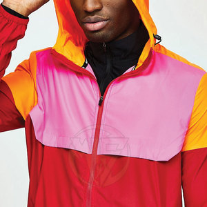 แจ็กเก็ตกันลมสวมสบายสีเสื้อกันลมแจ็คเก็ตกันลม - Product Image 6
