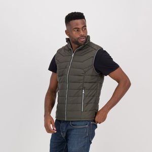 Vente en gros respirant hiver doux léger décontracté sans manches grande taille bouffant gilet veste hommes gilet veste hommes gilets - Product Image 3
