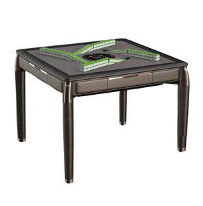 โต๊ะเล่นไพ่นกกระจอกอัตโนมัติแบบ2 in 1โต๊ะรับประทานอาหาร4ขาใหม่2025ไพ่นกกระจอก - Product Image 3