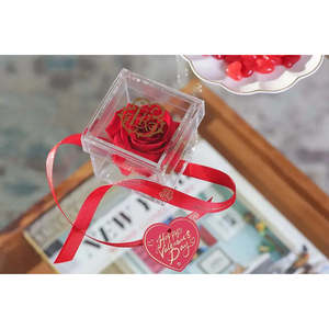 VDAY SPECIAL-Single Rose Mini Madison Gift Box for Valentine's Day Celebrations - Product Image 2
