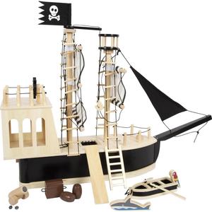 Barco Pirata Pequeño y Flexible para Juegos de Rol, para Muñecas Flexibles - Product Image 1