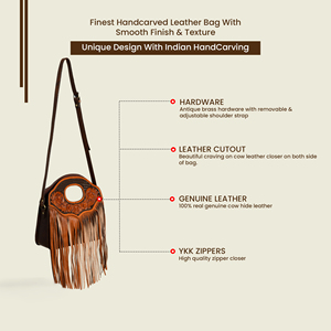 Sacs à main en cuir de vache véritable 100% pour filles, style féminin avec doublure en coton, sacs à main fermés à la main, décoration à imprimé sur la sangle - Product Image 5