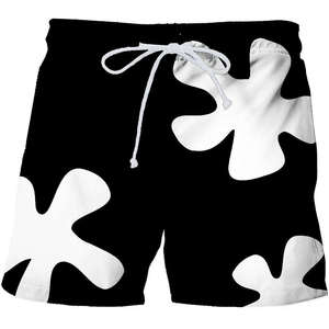 Shorts décontractés respirants pour hommes 2026, nouvelle collection, avec cordon de serrage, imprimés, impression numérique 3D, tendance bain et plage - Product Image 4