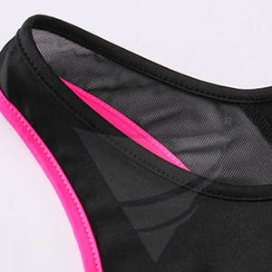 Haut pour Impact soutien-gorge de sport avec sangle réglable Compression personnalisée Fitness pour les femmes pour le Yoga respirant léger grande taille - Product Image 3