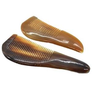 Peigne en corne de buffle pour cheveux Peigne en corne entièrement naturel pour cheveux avec la meilleure qualité Grossiste Offre Spéciale - Product Image 4