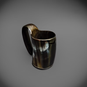 Taza de Cuerno Estilo Animal Ecológica Hecha a Mano con Diseño Pulido Distintivo para Beber de Forma Moderna por Tradebit - Product Image 6