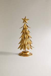 ของประดับบนโต๊ะทำจากโลหะทำมือสำหรับเทศกาลคริสต์มาสที่ตกแต่งด้วยแปรงที่ออกแบบมาสำหรับการรับประทานอาหารและวันหยุด - Product Image 6