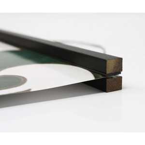 Bandes adhésives noires pour affiches 41 cm (paire) avec cordon de suspension pour affichage mural - Product Image 4