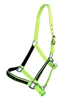 Harnais de cheval en nylon réglable de qualité supérieure, durable, avec quincaillerie en acier inoxydable, logo personnalisé, ajustement confortable, harnais léger