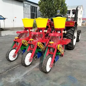 Machinerie agricole Tracteur 4 rangées Planteur de maïs Semoir de maïs