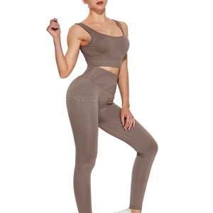 Latest Style Low MOQ Women Yoga Set Customized Size & Color Women Yoga Set High Quality Yoga Set - Product Image 2
