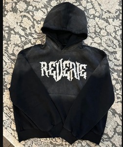 Personnalisé de haute qualité recadrée poids lourd Vintage en détresse broderie Patch unisexe 450 gsm acide lavé sweats à capuche pour hommes - Product Image 2