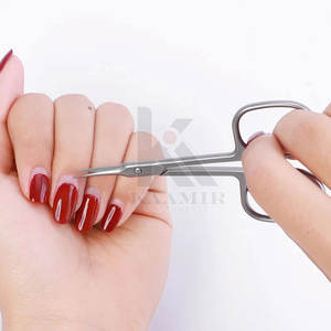 High Quality Stainless Steel <b>Nail</b> <b>Scissors</b> From Pakistan Sharp Straight Blade Cutting Tool - Product Image 6