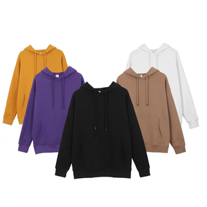 Sweat-shirts personnalisés pour femmes noires, coupe ajustée décontractée, streetwear, pull à capuche 100% coton, col à capuche, hiver chaud, logo frontal, anti-boulochage - Product Image 3
