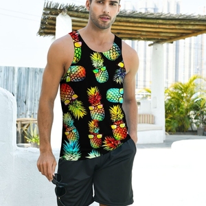 New Arrival High Quality Custom Logo Men's Gym TankTop Plus Size Fitness Wear for <b>Athletic</b> Training Breathable Workout Top - Product Image 4