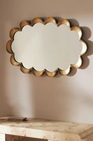 Miroir mural en fer moderne, design artisanal, inspiration vintage, décoration pour couloir, charme européen du vieux monde - Axiom Home Accents