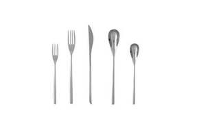 <b>Mirror</b> Stainless Steel Wedding Spoon Leaf Design Engraved Eco-Friendly Long Handle <b>Tabletop</b> Wedding Spoon Fork Set Kitchenware - Product Image 6