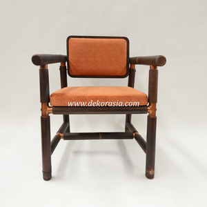 Sancaka Handmade Eco-Friendly Bamboo <b>Dining</b> <b>Chair</b> Customized Color Design for Modern <b>Dining</b> Living Rooms Villa Home Furniture - Product Image 3